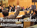 Abstimmung im Parlament von Zypern