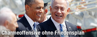 Obama in Israel: Charmeoffensive ohne Friedensplan