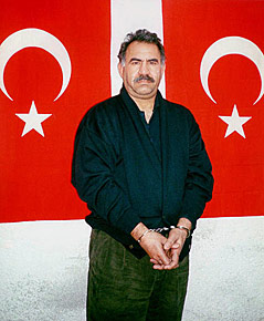 © AP Photo/Turkish Intelligence Service PKK-Chef Öcalan