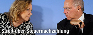 Maria Fekter und Wolfgang Schäuble