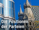 Haas-Haus und Stephandom in Wien