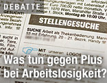 Zeitungsinserat