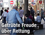 Zyprioten auf einer Straße