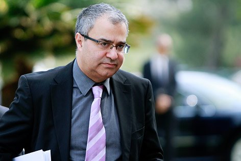 © APA/AP/Petros Karadjias Zyperns Zentralbankchef Panikos Demetriades