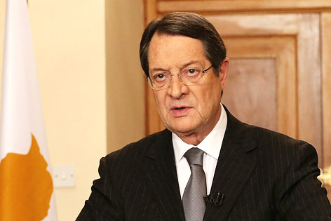 © APA/EPA/CYPRIOT PRESS OFFICE Zyperns Präsident Nicos Anastasiades