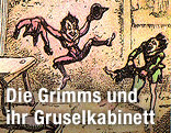 Illustration der Grimm-Geschichte "Die Wichtelmänner"
