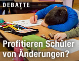 Gelangweilter Sch&uuml;ler