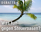 Palme am Strand