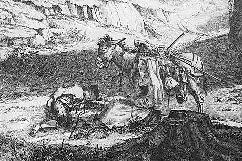 © Public Domain Gemälde von Ludwig Emil Grimm