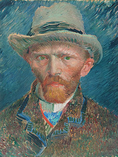 © Rijksmuseum Selbsporträt von Vincent van Gogh