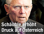 Deutscher Finanzminister Wolfgang Sch&auml;uble
