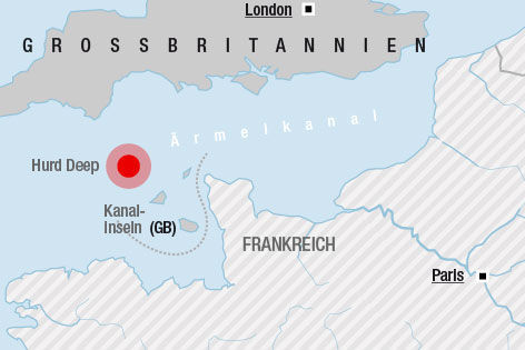 © APA/ORF.at Karte zum Ärmelkanal