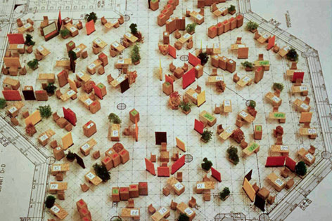 © Quickborner Team Stadtwerke Karlsruhe, 1975-77 (Mobiliarordnung)