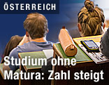 Studenten im H&ouml;rsaal