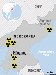 © APA/ORF.at Atomanlagen in Nordkorea