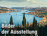 Ausschnitt des Gemäldes "Istanbul" von Hubert Sattler