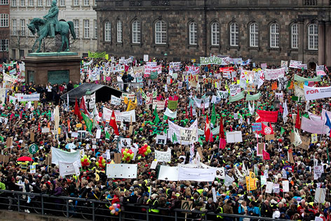 Lehrerdemonstration in Kopenhagen