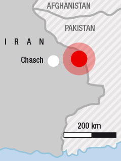 © APA/ORF.at Karte zum Iran