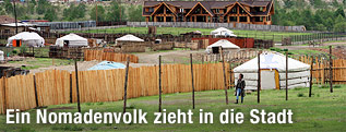 Siedlung bei Ulan Bator