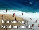 Menschen am Strand