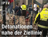 Feuerwehrm&auml;nner vor Ort