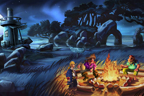 © APA/Lucasfilm Files Szene aus Computerspiel "Monkey Island"