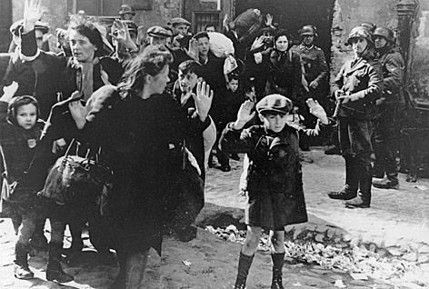 Jüdische Frauen und Kinder im Warschauer Ghetto