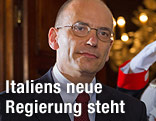 Der designierte italienische Ministerpräsident Enrico Letta