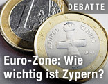 Zypriotische 1-Euro-Münzen