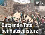 Eingestürztes Gebäude in Bangladesch