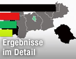 Landkarte von Tirol