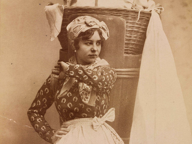 © Wien Museum/Otto Schmidt Wäschermädel um 1886