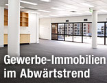 Leere Bürofläche