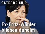 Spitzenkandidatin der List Fritz Andrea Haselwanter-Schneider