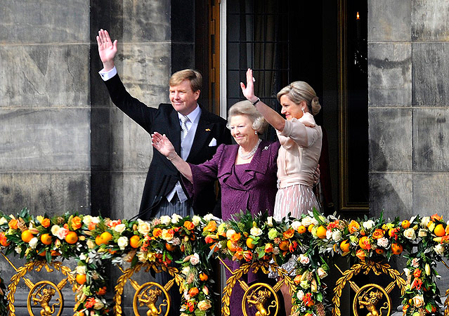 © APA/EPA/Remko De Waal König Willem-Alexander, Königin Beatrix, Königin Maxima