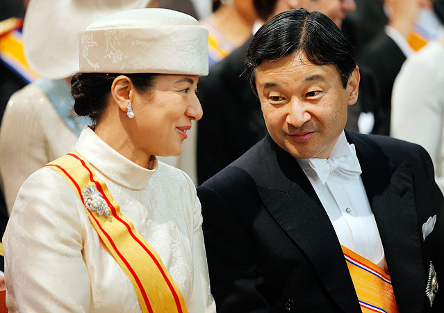 © APA/AP/Peter Dejong Japans Kronprinz Naruhito und Kronprinzessin Masako