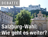 Kapitelplatz und Festung Hohensalzburg