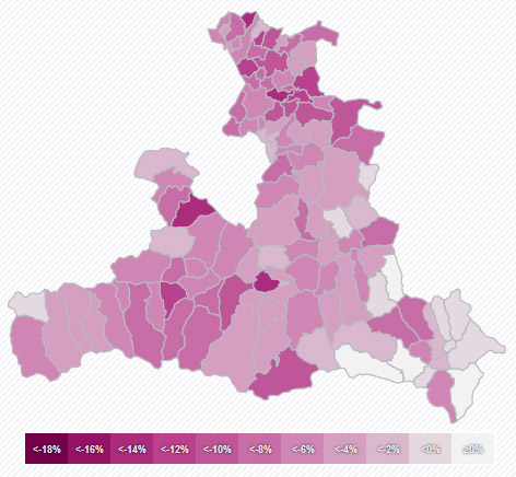 © APA/ORF.at Grafik zur Landtagswahl in Salzburg