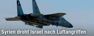 Israelischer Kampfjet
