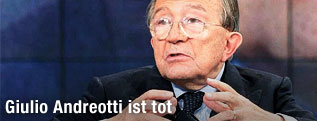 Italienischer Ex-Regierungschef Giulio Andreotti