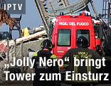 Feuerwehr am Ungl&uuml;cksort