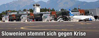 Flughafen von Ljubljana