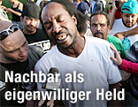 Nachbar Charles Ramsey spricht zu den Medien