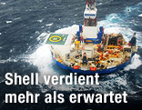 Öl-Förderplattform der Firma Shell