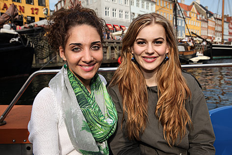 © ORF/Milenko Badzic Natalia Kelly und die dänische "Song Contest"-Starterin Emmelie