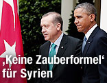 US-Präsident Obama und der türkische Premier Erdogan