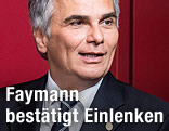 Bundeskanzler Werner Faymann (SPÖ)
