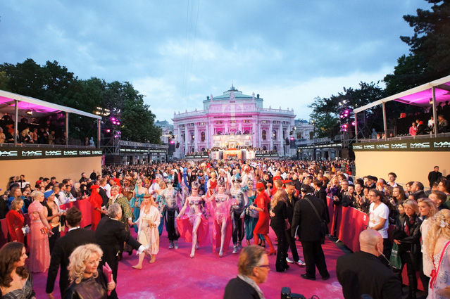 Eindrücke von der Ankunft der Gäste am Life Ball