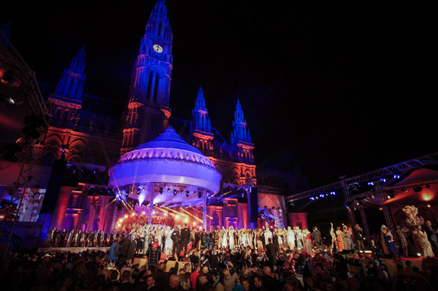 © ORF.at/Roland Winkler Eindrücke von der Bühnenshow am Life Ball