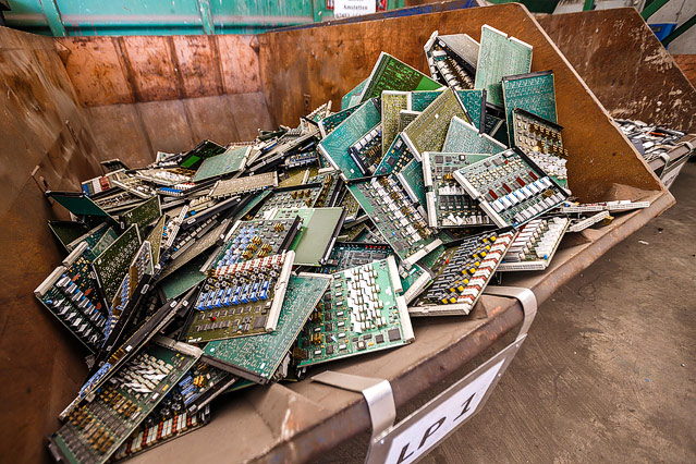 © ORF.at/Christian Öser Recyclingbetrieb Müller-Guttenbrunn in Amstetten